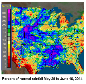 Dry Weather Stresses U.S. Corn Belt