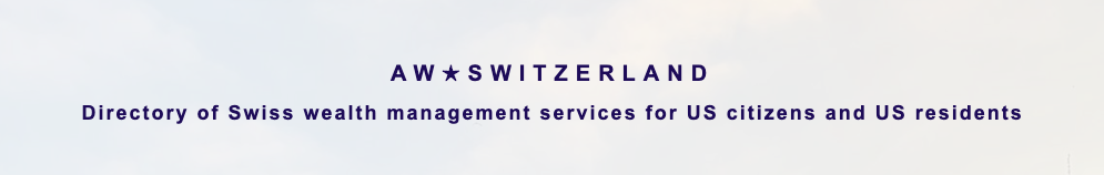 AW★SWITZERLAND