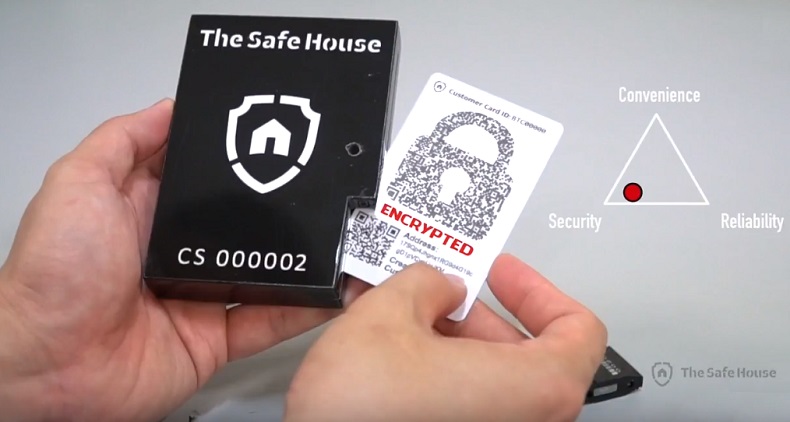 Silver Bullion Physical Crypto Storage