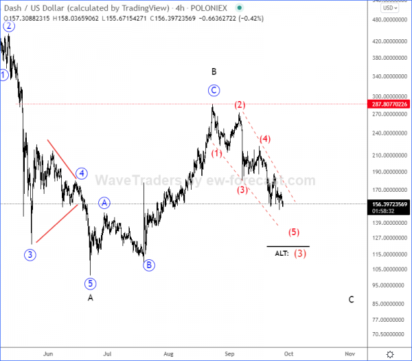 Dash Elliott Wave analysis