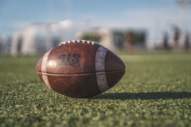 A football. 